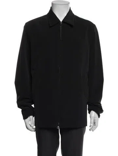 Pre-owned Prada Vintage 2000's Bomber Jacket In Black