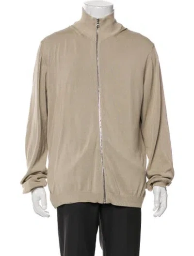 Pre-owned Prada Vintage 2000's Bomber Jacket In Neutral