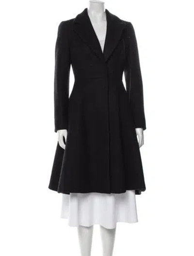 Pre-owned Prada Vintage 2000 Coat In Black