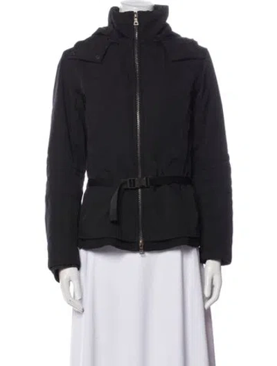 Pre-owned Prada Vintage 2000's Coat In Black