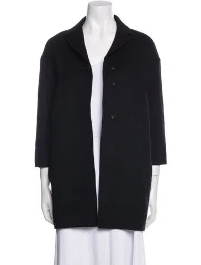 Pre-owned Prada Vintage 2000's Coat In Black