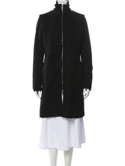 Pre-owned Prada Vintage 2000's Coat In Black
