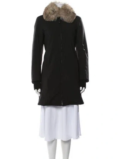Pre-owned Prada Vintage 2000's Coat In Black