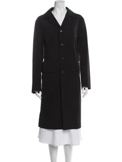 Pre-owned Prada Vintage 2000's Coat In Black