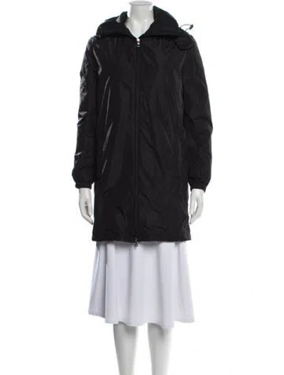 Pre-owned Prada Vintage 2000's Coat In Black