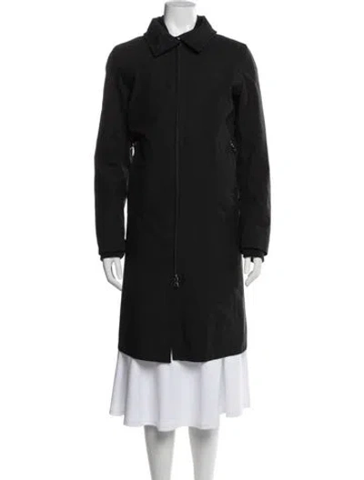 Pre-owned Prada Vintage 2000's Coat In Black