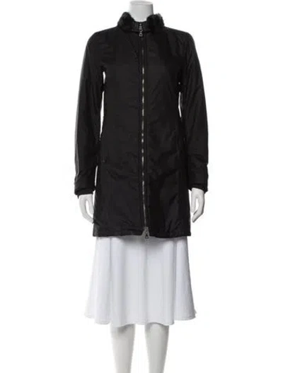 Pre-owned Prada Vintage 2000's Coat In Black