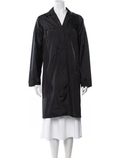 Pre-owned Prada Vintage 2000's Coat In Black