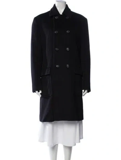 Pre-owned Prada Vintage 2000's Coat In Black