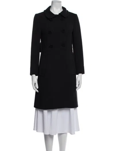 Pre-owned Prada Vintage 2000's Coat In Black