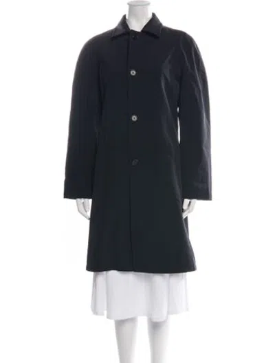 Pre-owned Prada Vintage 2000's Coat In Blue