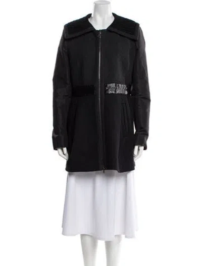 Pre-owned Prada Vintage 2000's Coat In Multi