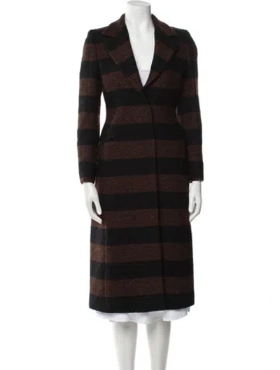 Pre-owned Prada Vintage 2000 Coat In Multi