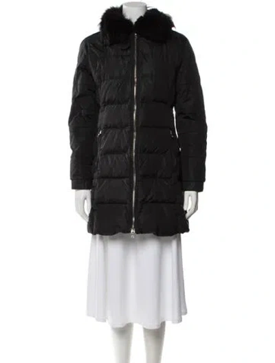 Pre-owned Prada Vintage 2000's Down Coat In Black