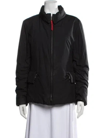 Pre-owned Prada Vintage 2000's Down Coat In Black