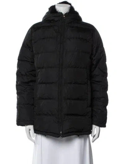 Pre-owned Prada Vintage 2000's Down Jacket In Black