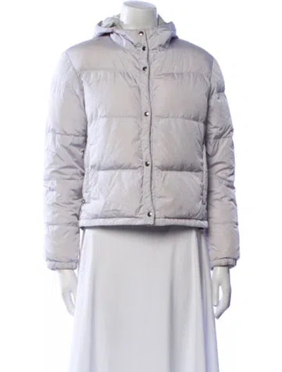 Pre-owned Prada Vintage 2000's Down Jacket In Gray