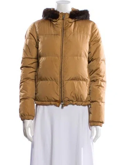 Pre-owned Prada Vintage 2000's Down Jacket In Neutral