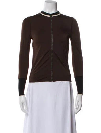 Pre-owned Prada Vintage 2000's Evening Jacket In Brown