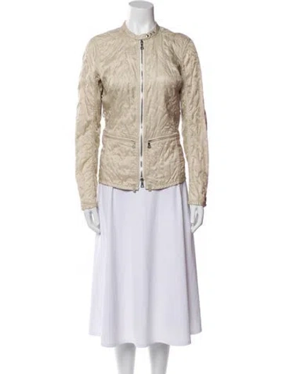 Pre-owned Prada Vintage 2000's Evening Jacket In Neutral
