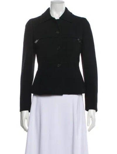 Pre-owned Prada Vintage 2000 Jacket In Black