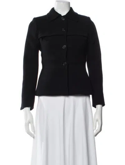 Pre-owned Prada Vintage 2000 Jacket In Black