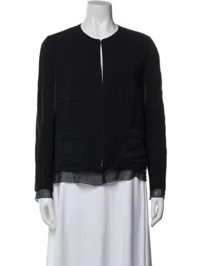 Pre-owned Prada Vintage 2000 Jacket In Black