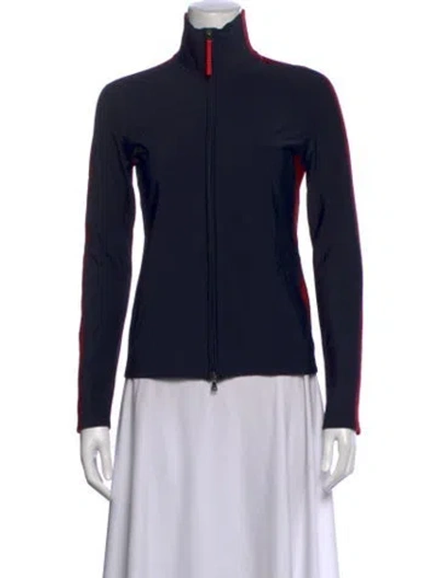 Pre-owned Prada Vintage 2000's Jacket In Blue