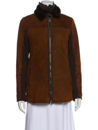 Pre-owned Prada Vintage 2000's Jacket In Brown