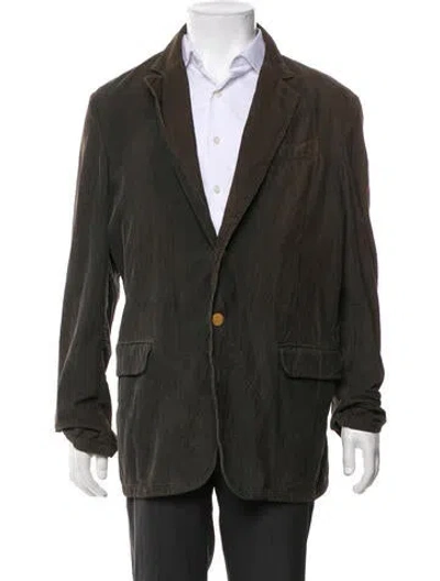 Pre-owned Prada Vintage 2000's Jacket In Green