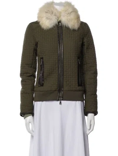 Pre-owned Prada Vintage 2000's Jacket In Green