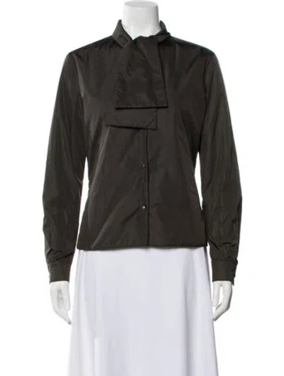 Pre-owned Prada Vintage 2000's Jacket In Green