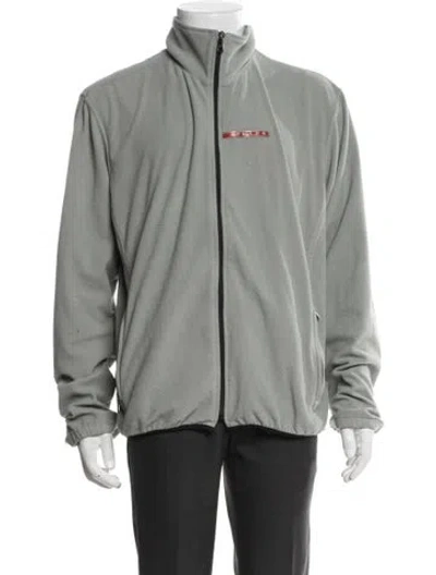 Pre-owned Prada Vintage 2000's Jacket In Grey
