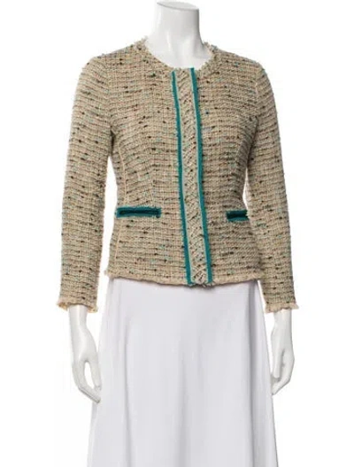 Pre-owned Prada Vintage 2000's Jacket In Neutral