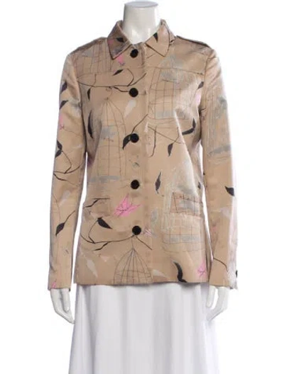 Pre-owned Prada Vintage 2000's Jacket In Neutrals
