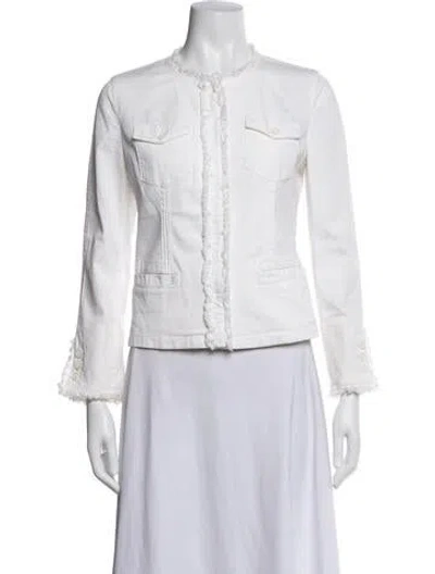 Pre-owned Prada Vintage 2000's Jacket In Neutrals