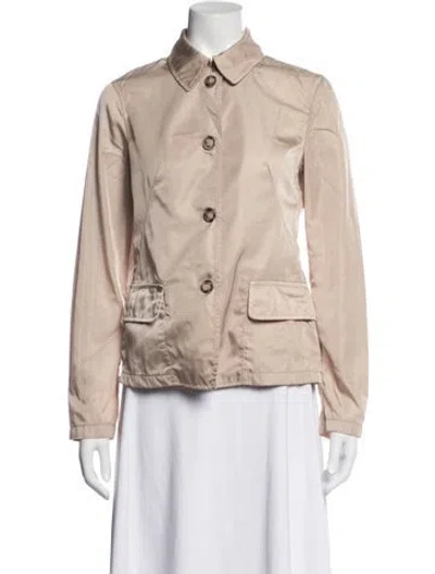 Pre-owned Prada Vintage 2000's Jacket In Neutrals