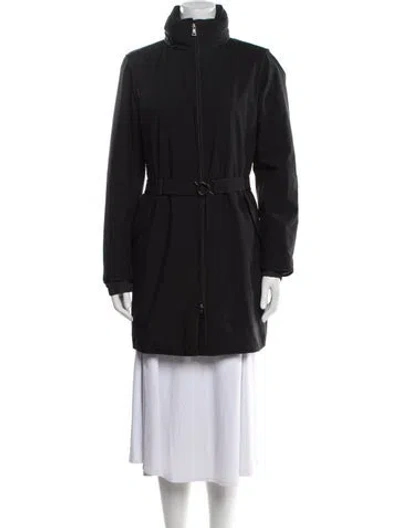 Pre-owned Prada Vintage 2000's Parka In Black