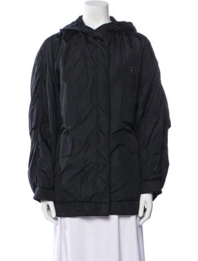 Pre-owned Prada Vintage 2000's Parka In Black