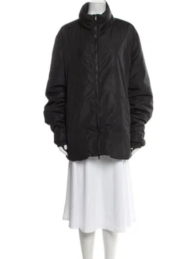 Pre-owned Prada Vintage 2000's Parka In Black