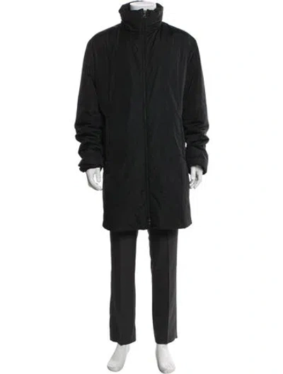 Pre-owned Prada Vintage 2000's Parka In Black