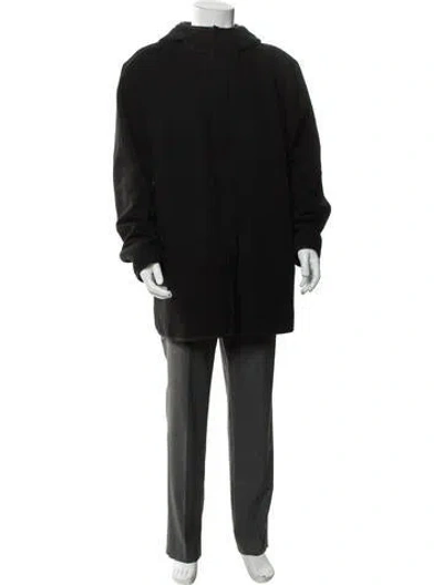 Pre-owned Prada Vintage 2000's Parka In Black