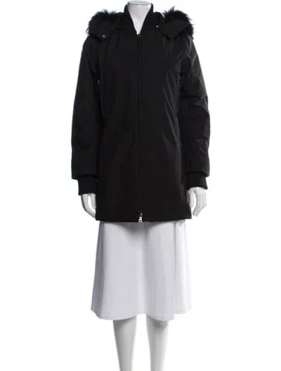Pre-owned Prada Vintage 2000's Parka In Black