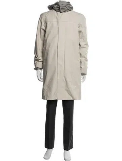 Pre-owned Prada Vintage 2000's Parka In Neutral