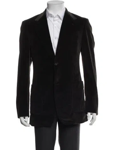 Pre-owned Prada Vintage 2000's Peacoat In Brown