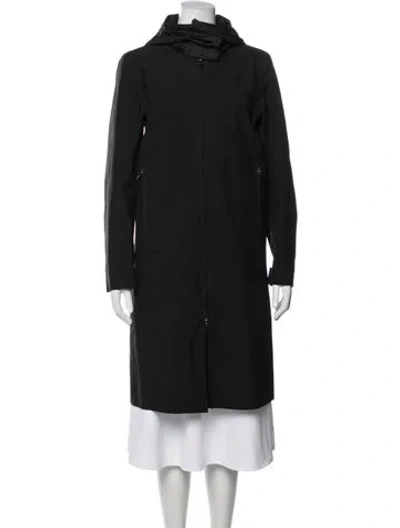 Pre-owned Prada Vintage 2000's Performance Coat In Black