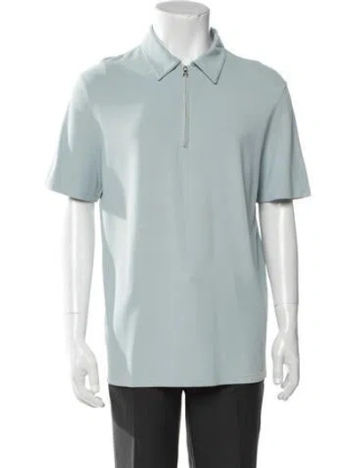 Pre-owned Prada Vintage 2000's Polo Shirt In Blue