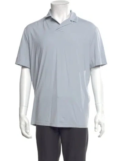 Pre-owned Prada Vintage 2000's Polo Shirt In Gray