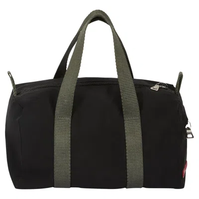 Pre-owned Prada Vintage 2000's  Black Nylon Mini Duffle Tote