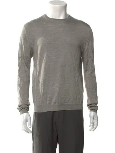 Pre-owned Prada Vintage 2000's Pullover In Gray